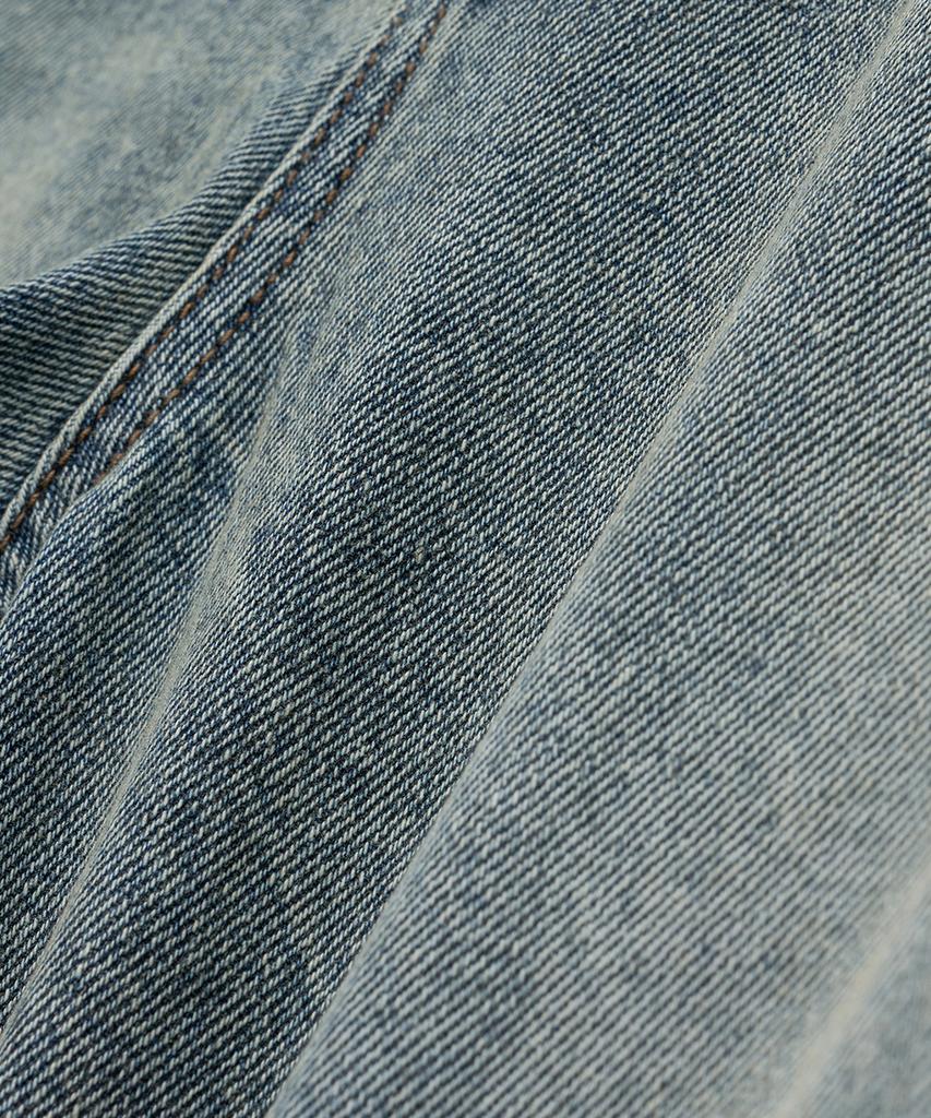 NOIRER Classic Wide Denim Pants (Light Blue)