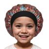 Children's Satin Sleep Cap - Soft Elastic Silk-like Hair Care Hat