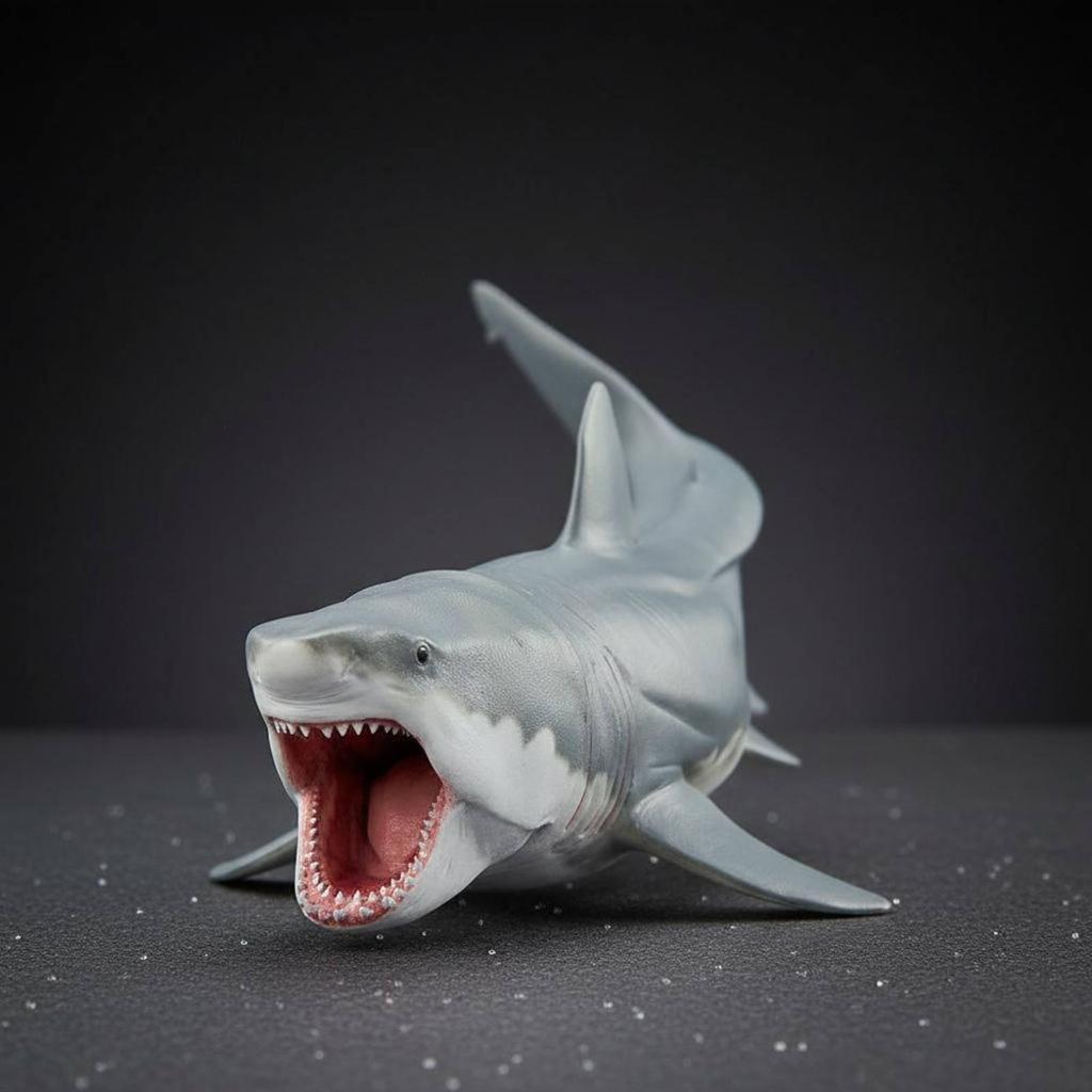 Megalodon Toy Sturdy Figurine Washable for Shelf Display