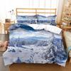 Sada povlaku na přikrývku Snowflake Zimní téma Polyesterový povlak na přikrývku Velikost Twin Full Pro Děti Dospívající Dospělé Dekorace do ložnice Ložní souprava