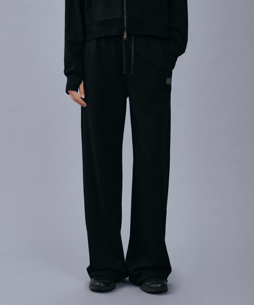 MARITHÉ SPORT Marithe Sport W Soft Brushed Loose Fit Sweatpants Black
