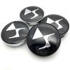 BFW1 4pcs ABS 60MM DS Car Wheel Center Caps for DS DS3 DS5 DS6 Deesse PSA Logo Emblem Replacement Rim Hub Cover Styling Accessories