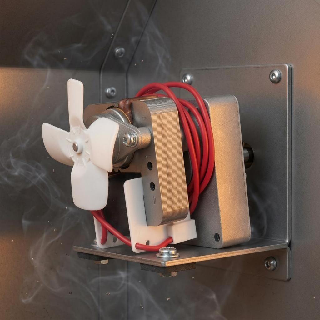 Outdoor-Cooking Auger Motor Square Mounting Base
