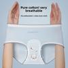 Lady Spring and Autumn Cotton Antibacterial Extended Crotch Triangle Briefs