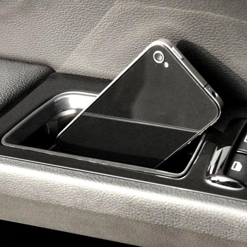 Plastik ABS pasuje do Ford Fusion 2013-2019 podłokietnik pojemnik na drzwi schowek uchwyt wnętrze układanie Tidying nowy czarny samochód