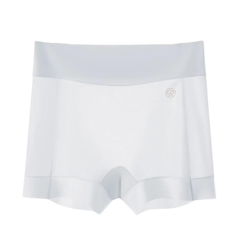 LANGSHA Damskie bezszwowe spodenki ochronne z lodowego jedwabiu zapobiegające otarciom (2-Pack)