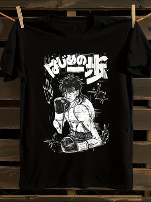90s Boxing Anime Tshirt Anime Manga Graphic Tshirt