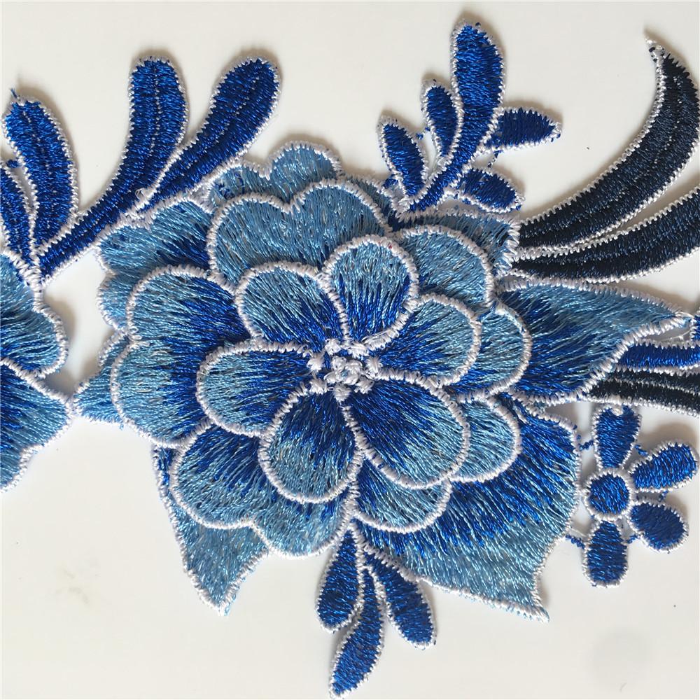 Embroidery Ethnic Wind And Water Soluble Three-Dimensional Flowers, Lace Collar, Colorful Lace Lace Clothing Accessories