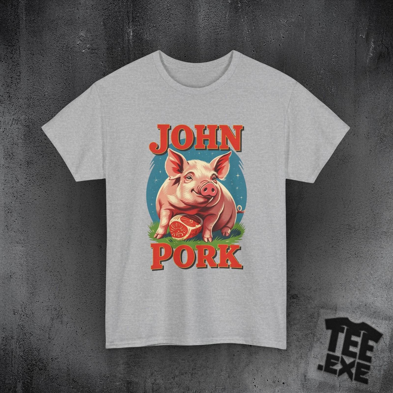 John Pork - Unisex Heavy Cotton Tee 4XL