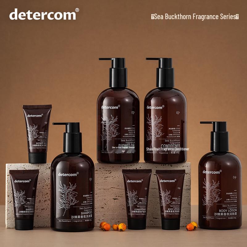 Detercom Sanddorn Hotel Shampoo & Duschgel Set