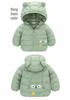 Nuovo Piumino con Cappuccio Autunno/Inverno per Neonati e Bambini - Capo d'Abbigliamento Leggero Imbottito in Cotone per Bambini e Bambine