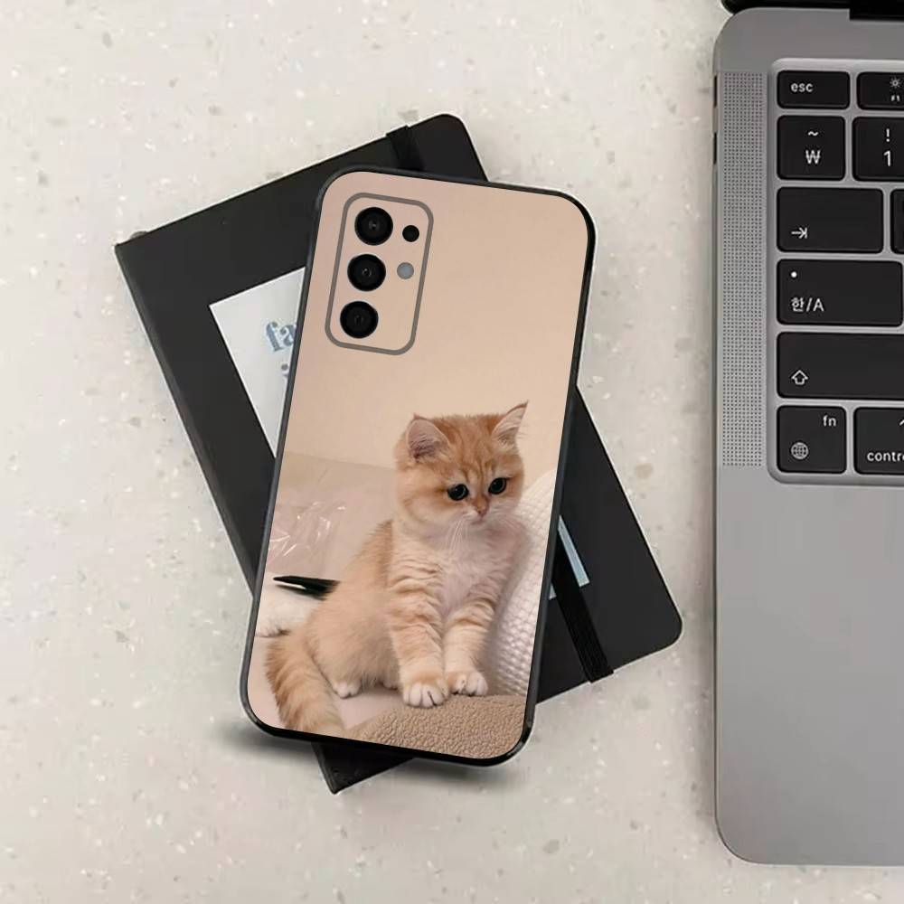 

Милые животные Цепкие кошки Для Samsung Galaxy A73,31,71,53,32,72,Note,22,41,8,9,52,J7,Мягкий черный силиконовый чехол SamsungA31