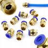 Set Of Threaded Pneumatic Quick Connectors 14 8Mm 10 Pcs