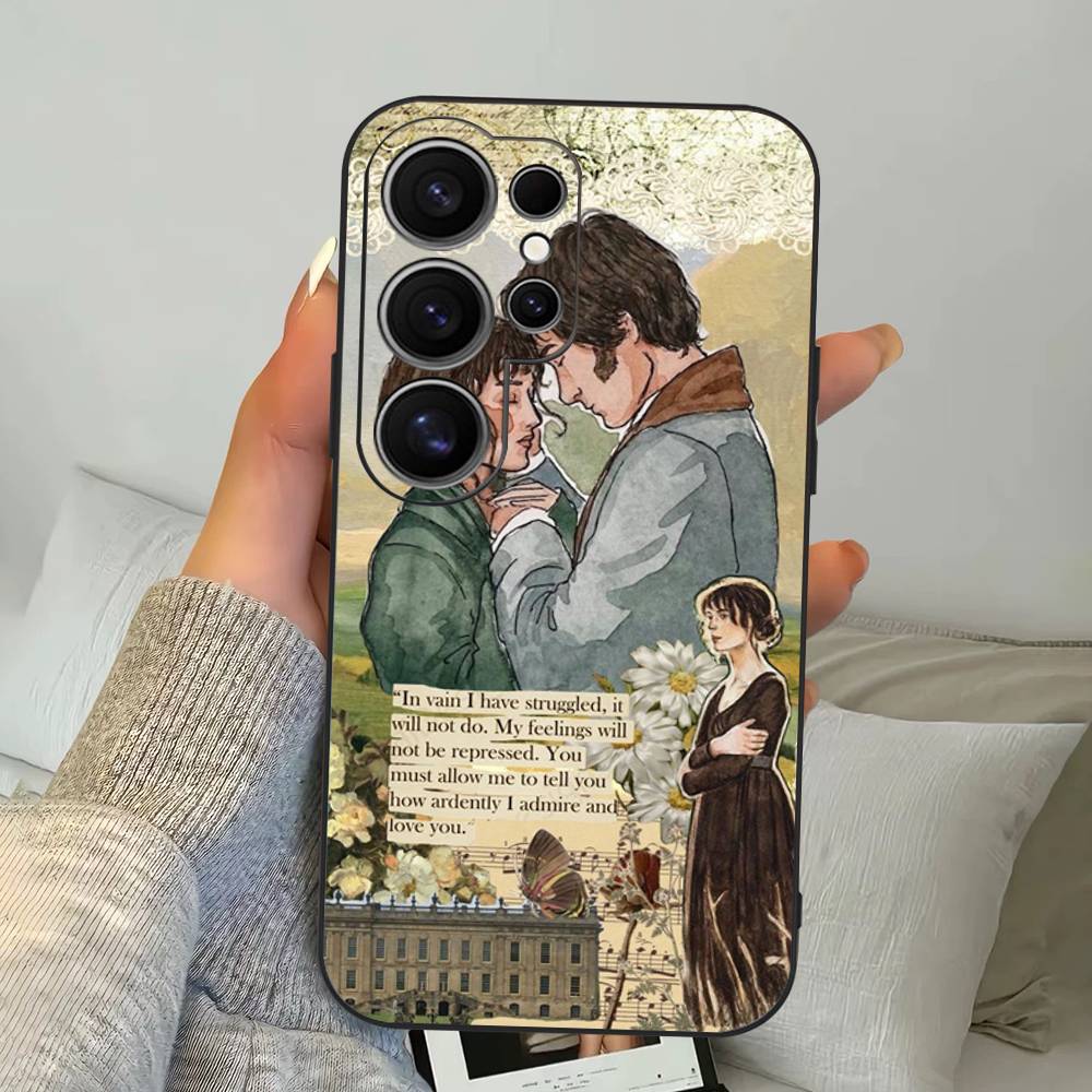 Pride And Prejudice Jane Austen Phone Case For Samsung S 24 Fe 25 Ultra Plus 20 Lite 21 30 22 23 24 22 Ultra 5G Fundas