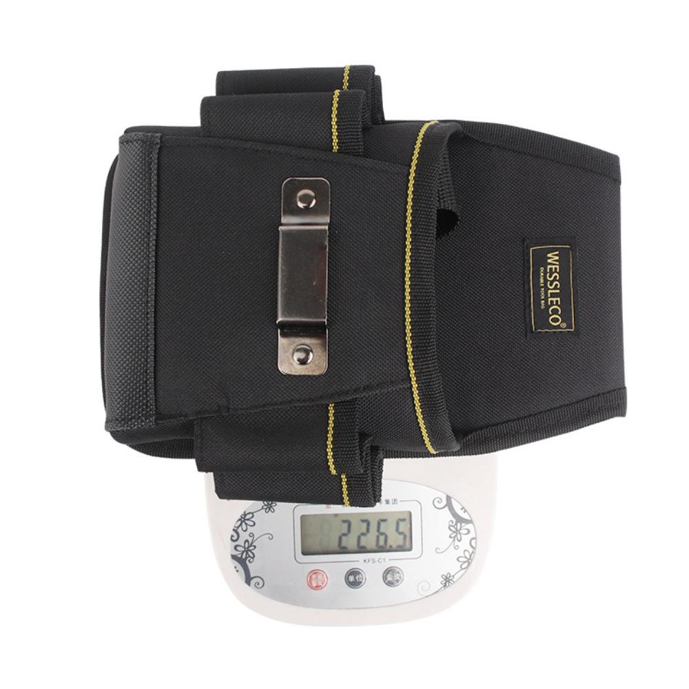 Torba biodrowa na narzędzia, wielofunkcyjna, torba na narzędzia do napraw, mały rozmiar, płótno, pas elektryka, zestaw narzędzi, na place budowy