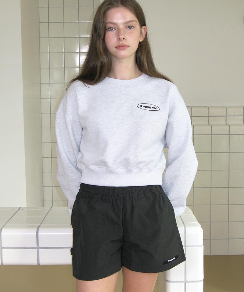 Eichipipiwai (Women) Logo Point Nylon Shorts - Black