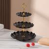 3 Tier Cupcake Stand Holder, Plastic Cup Cake Stand Towel With Tiered Serving Tray For Cupcakes, Donuts, Fruits And More
