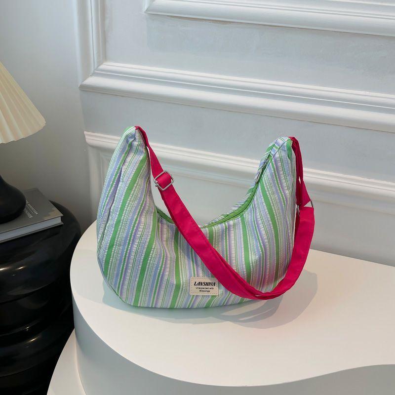 Large-capacity Bags for Women Stylish Single-shoulder Bags Simple Ones for Going To Class and Commuting Fresh Lovely Crossbody Dumpling-shaped Bags