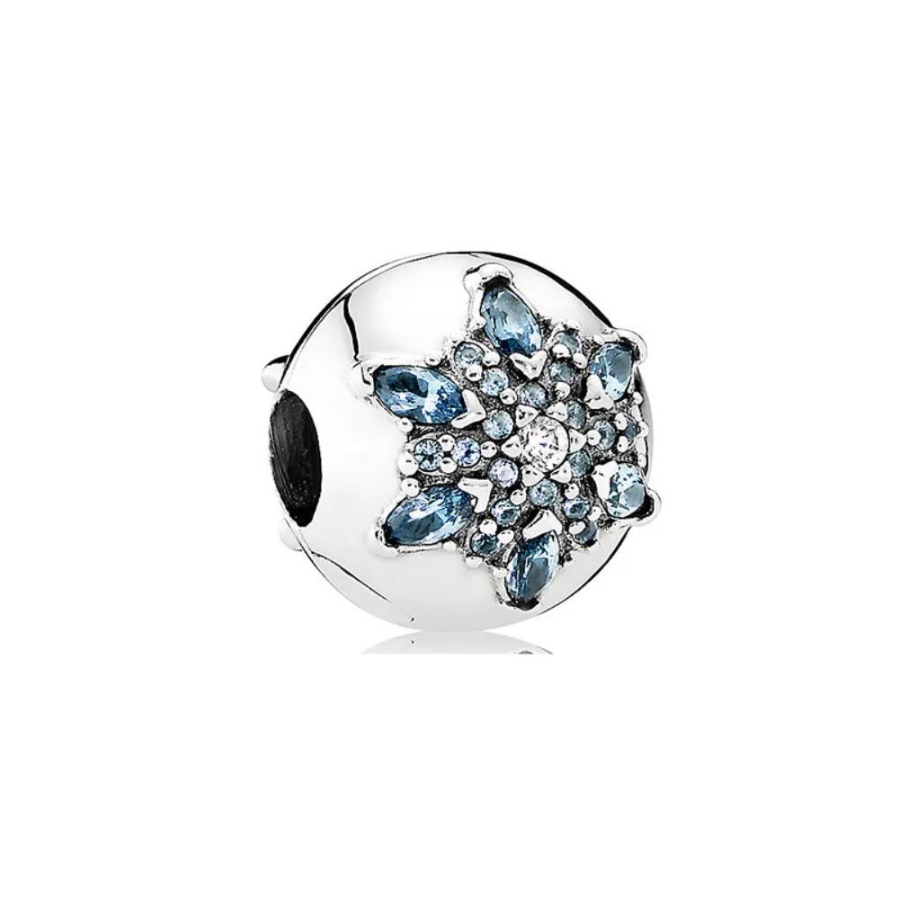 925 Silber Weihnachtsglocke Schneemann Anhänger Perle für Charms Armband Schmuck Zubehör Geschenk