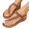 Bohemian Ethnic Women's Beaded Summer Beach Sandals