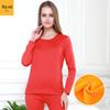 Men's Plus Size Velvet Thermal Underwear Set - Thickened for Autumn Warmth