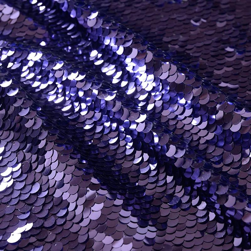 50x130cm 9mm Sequin Cloth Color Butyl Cloth Thickened Opaque Stage Background Cloth Decorative Costume Fabri