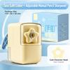 Auto Feed Pencil Sharpener Manual Pencil Cutter Cute Hand Crank Pencil Sharpener  Students