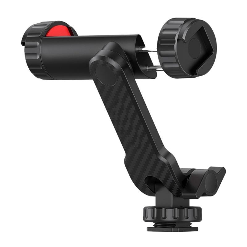 Adjustable Phone Clamp Holder with 360 Degree Rotation & 180 Degree tilts Cell Phones Tripods Mount for Mobile Photography