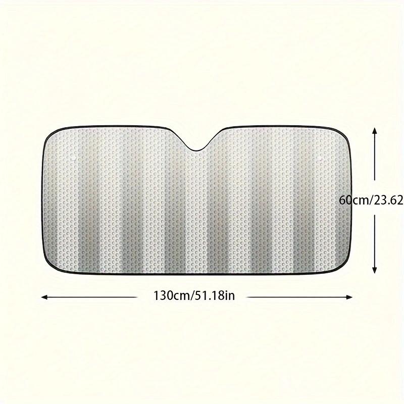 1 Piece of Car Sunshade With Heat Insulation and Sun Protection. Car Front Windshield With Suction Cup Sunshade