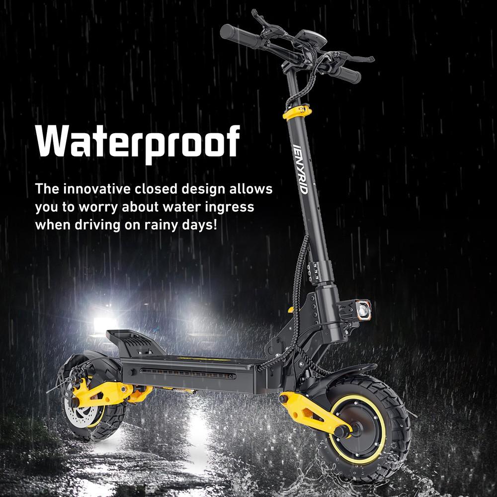 iENYRID ES1 Electric Scooter, 250W*2 Motor, 48V 20.8Ah Battery, 10 Inch Off-Road Tires, 25km/h Max Speed