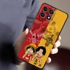 One Piece Luffy Brother Case for Honor 200 400 Lite 8X Magic5Lite X8 70 X7 90 X5b X6 X9a Black Soft Phone Cover