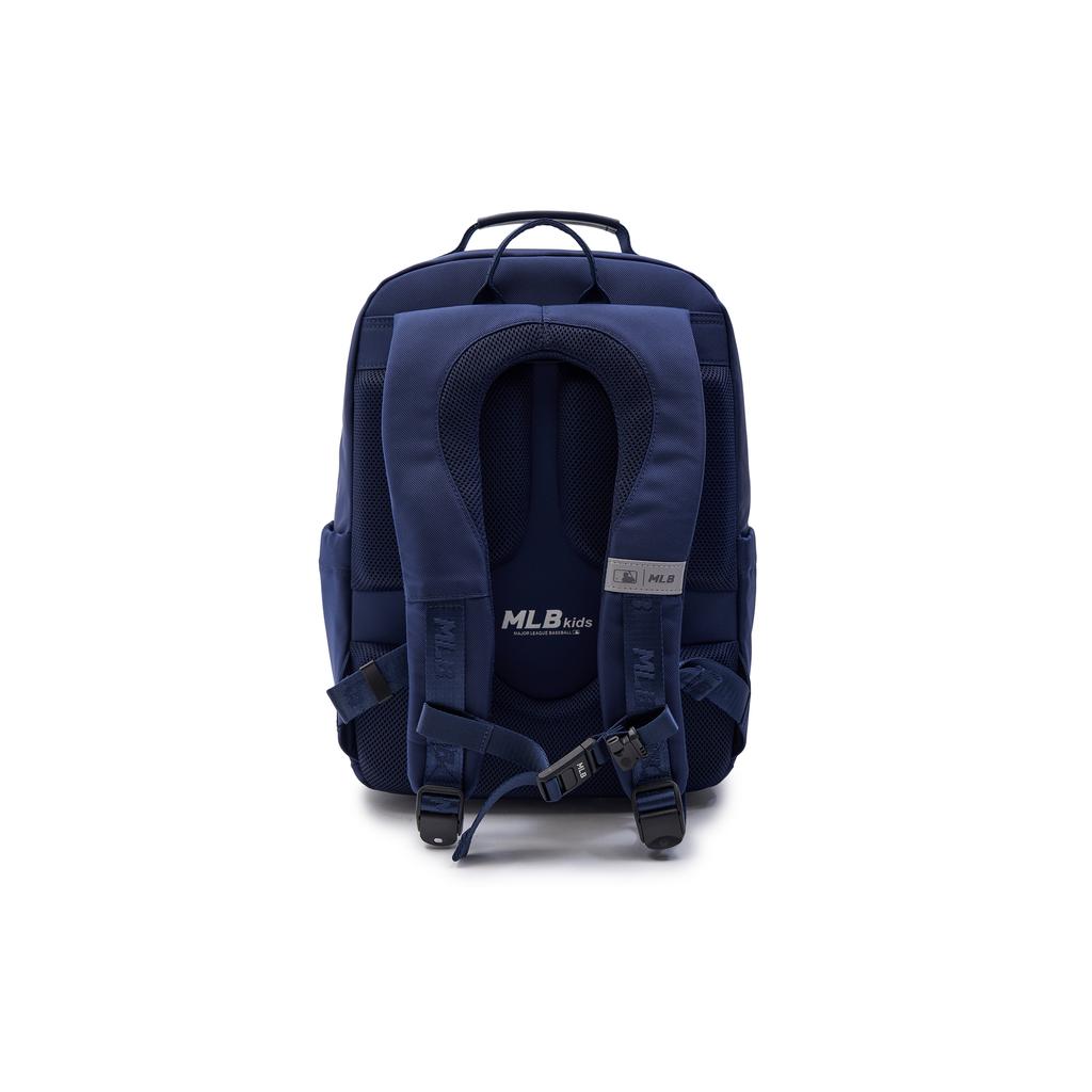 New MLB Polyester With Cotton Backpack Men's Marine Blue & Brown 7ABKMD24N-43BGS