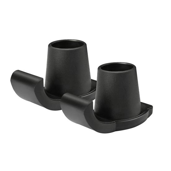 2Pcs Walker Ski Glides Tool-Free Installation Walker Glide Ski Heavy Duty Universal Glider Foot Cover Caps Non-slip Foot Pad