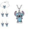 Lilo Stitch Modeschmuck Legierungskette mit Strasssteinen für Gelegenheitsgeschenk