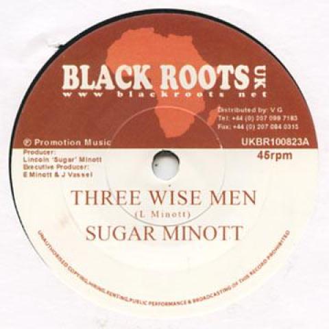 7inch Record SUGAR MINOTT - Three Wise Men / Dub UKBR100923 Black Roots 1980 UK Reggae, Ska & Dub Used