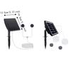 Low Noise Solar Oxygen Pump Durable Aquarium Air Pump Fish Tank Aerator  Courtyard