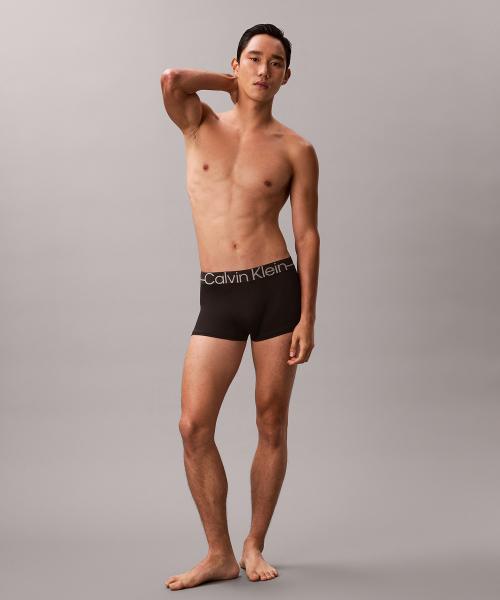 

[CK] Men s New Sign Logo Low Rise Trunk_NB4512UB1 [Shipped from Korea] 100% Authentic Black - XL