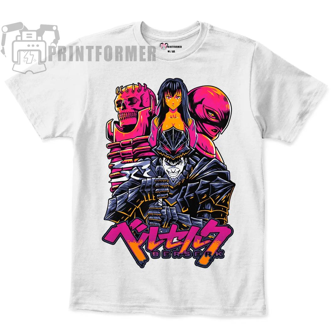 Berserk Guts Shirt Skull Knight 90s TShirt Gatsu Tshirt All Sizes Anime Unisexga 100 Cotton S