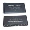 7 Port RJ45 Gigabit Networking Splitter Adapters 1000Mbps Transmission Rate For Routers PC TVs