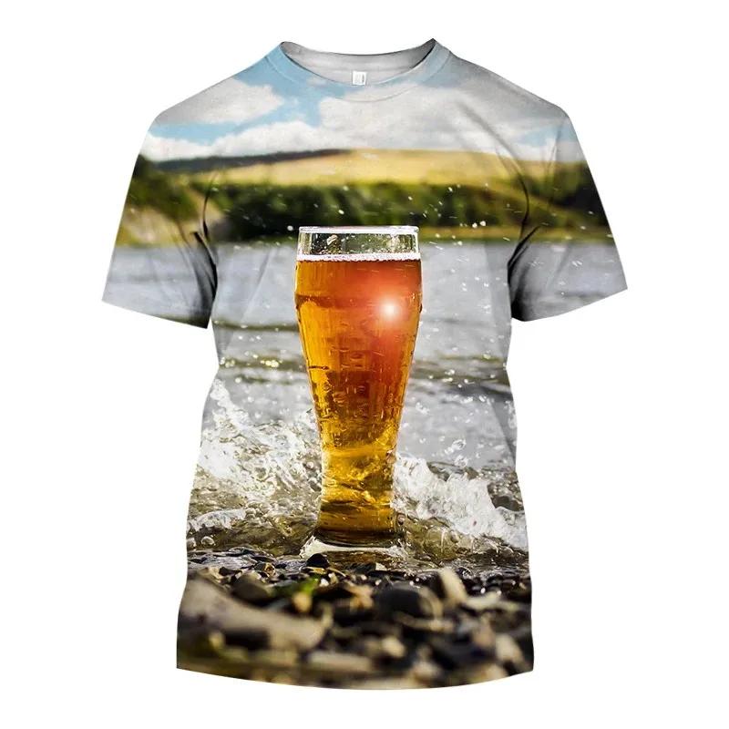 

Fashion Popular Funny and Interesting Oktoberfest 3D Printed Men s T-shirt Large Size Loose Festive Atmosphere Party Casual Top 5XL