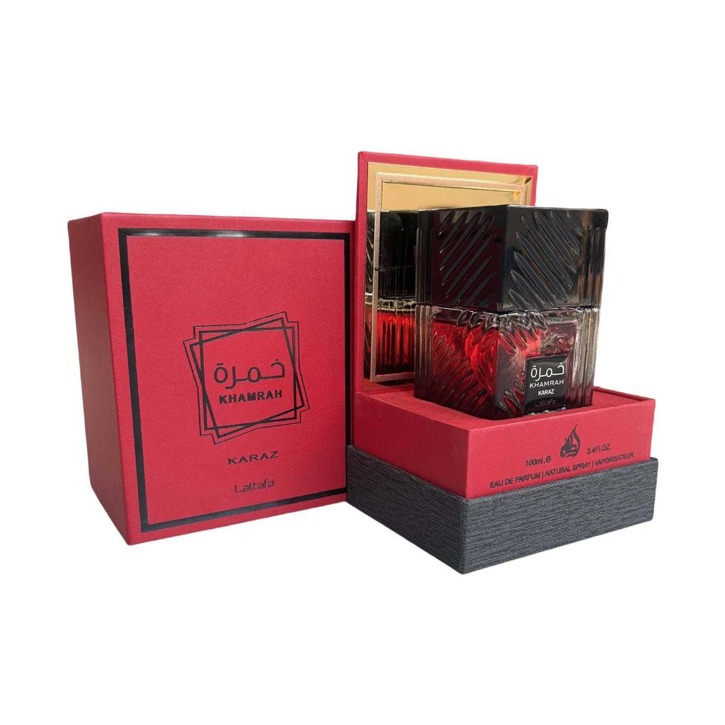 Khamrah Lattafa Perfume Unisex EAU Emiratos Árabes Unidos Fragancia de Oriente Medio para Hombres y Mujeres Eau de Parfum Aroma de Moda