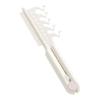 1Pc 2-in-1 V-shaped comb for root volume and hairline styling.