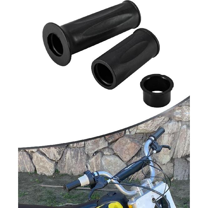 

Dirt Bike Handlebar Grips for MX650/MX500/MX350, RSF650, E100/E200/E300 Electric Scooter, Pocket Mod Scooter, Dirt Quad ATV, Knight Black
