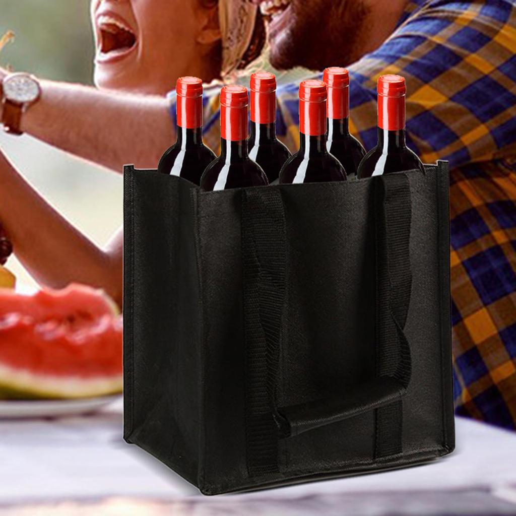 Weintaschen und -träger Wiederverwendbare Weintasche für Reisen Sichere Weintransporttasche Weintransporttasche für Reisen Weintaschen
