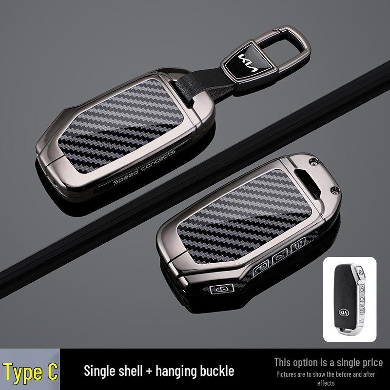 Kia Key Cover for 21 Models: Compatible with Sportage, K5, K3, Seltos, and KX3. Unisex 20-Buckle Design.