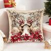 Hidden Zipper Decorative Cushion Cover Soft Texture Throw Pillow Cover  Sofa Decoration