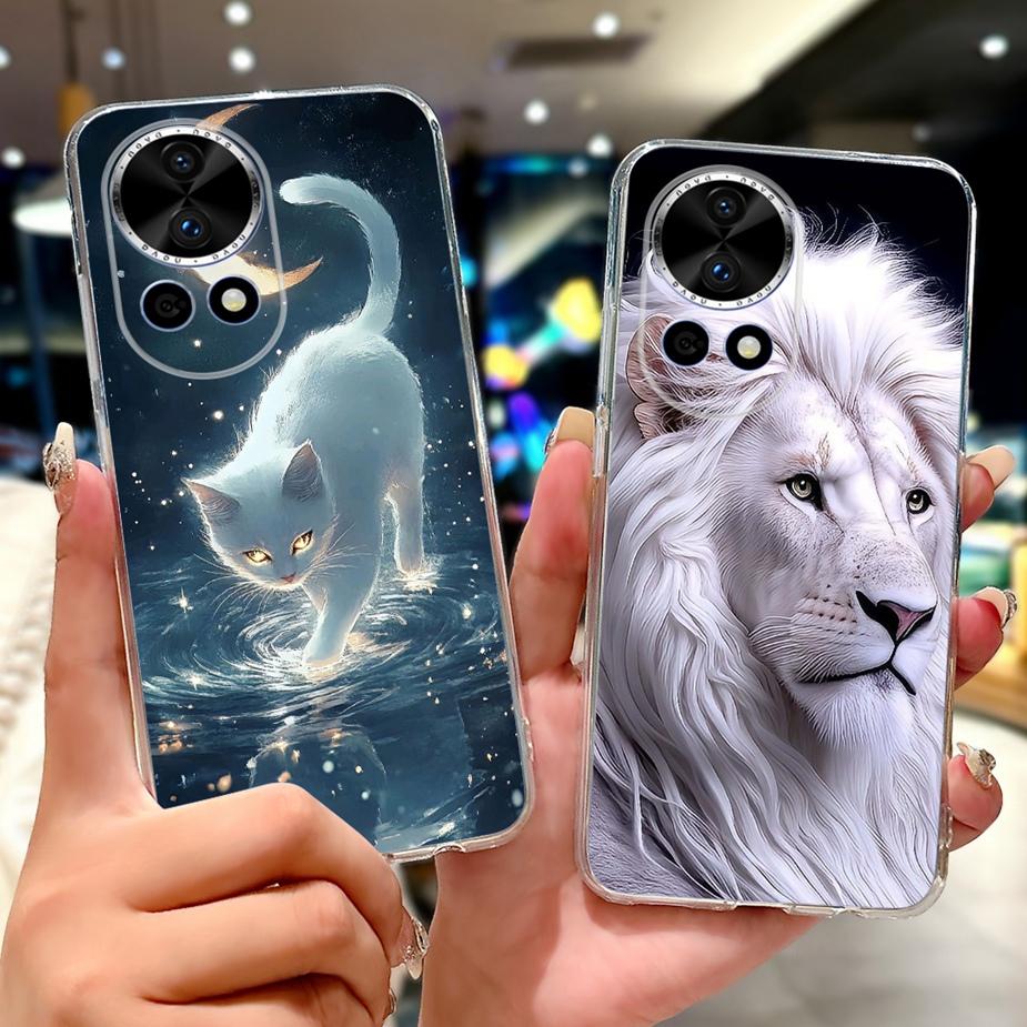 Für Huawei Nova 13 Hülle Nova12 BLK-AL00 Neue Luxus Bemalte Abdeckung Weiche Silikon Handyhülle Für Huawei Nova 12 Pro Nova13 Pro Taschen