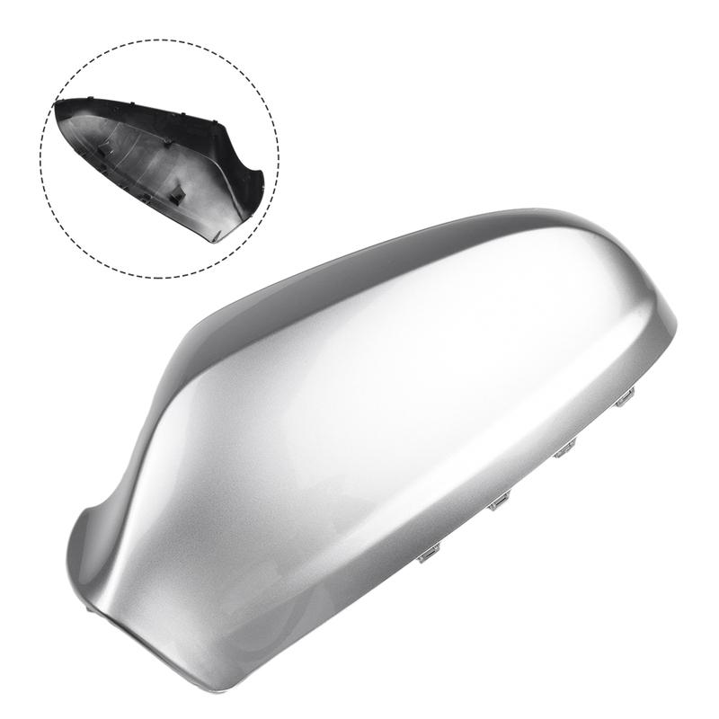 Left Side Door Wing Mirror Cover for Vauxhall For Opel For Astra H MK5 2004 2009 Compatible with Standard Mirror