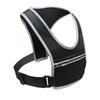 Unisex Reflective Running & Cycling Chest Vest with Water Bottle Holder