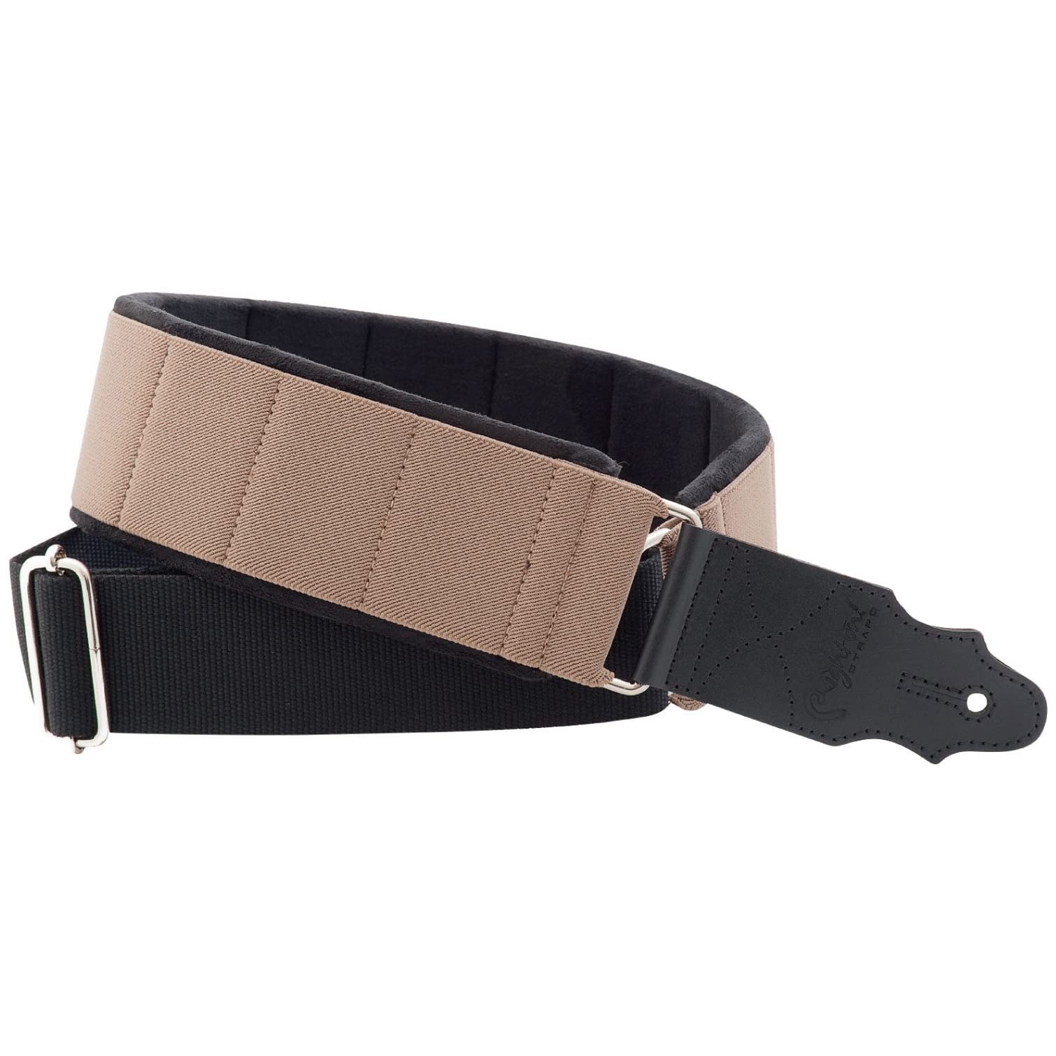 

STRAPS Guitar Strap Width Length ELASTIC BEIGE RightOn! 7cm, 112~140cm [] бежевый